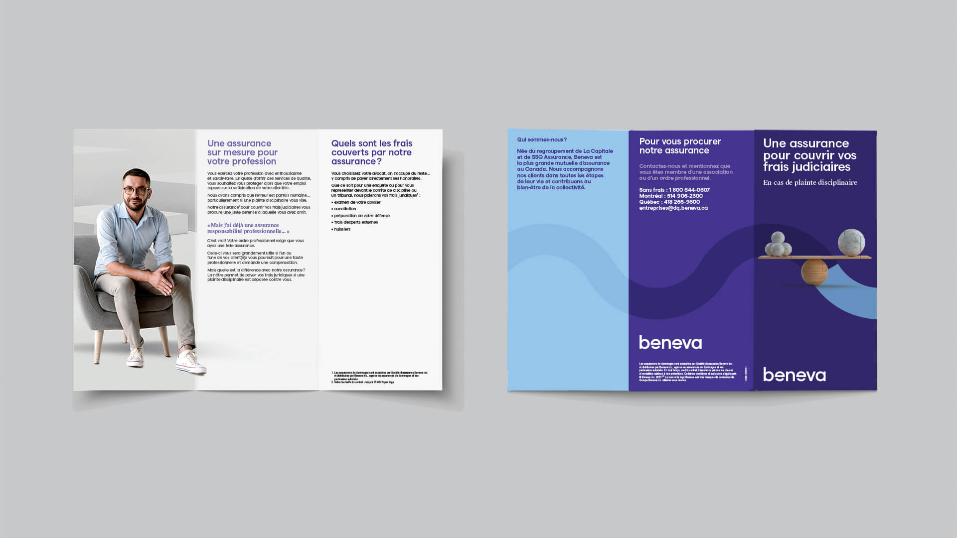 Brochure Beneva sur les assurances.