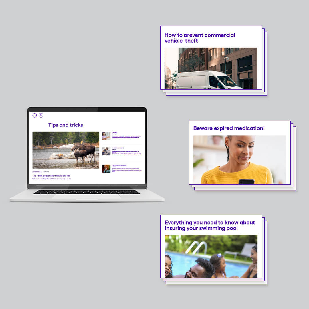 Beneva blogs with tips on insurance and prevention.