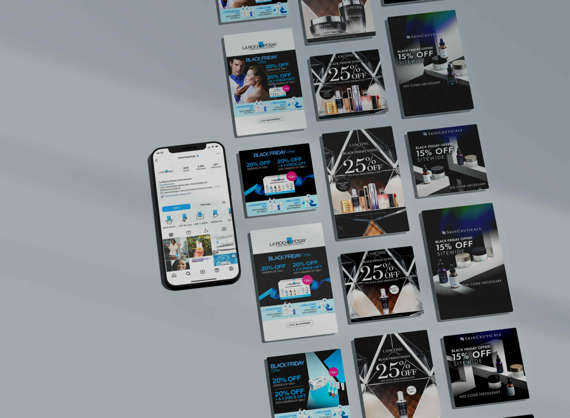 Instagram posts from various L