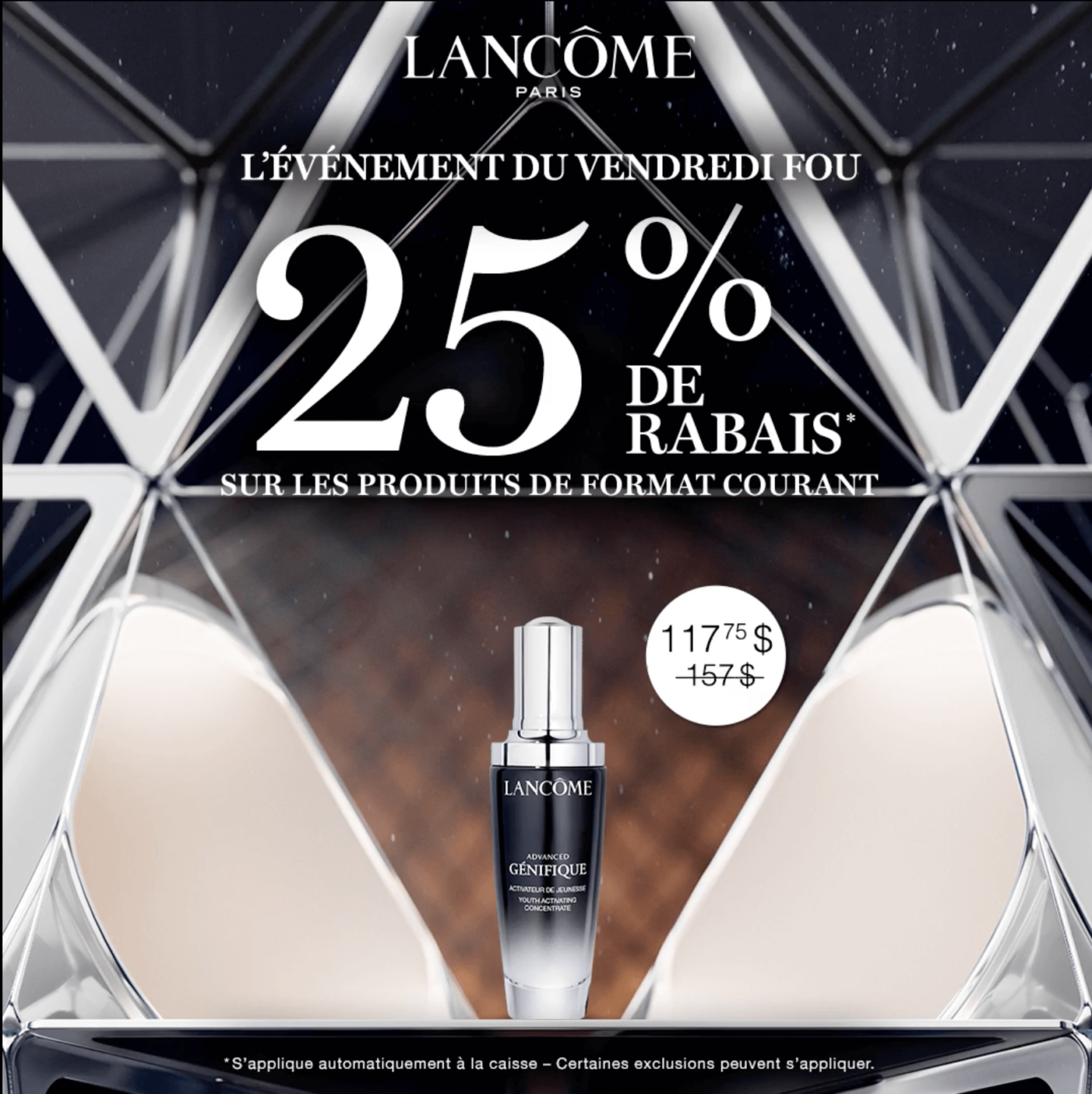 Publicité de Lancôme Paris (L