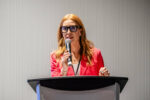 Andrea Hunt speaking at the C-Suite Marketing Summit.