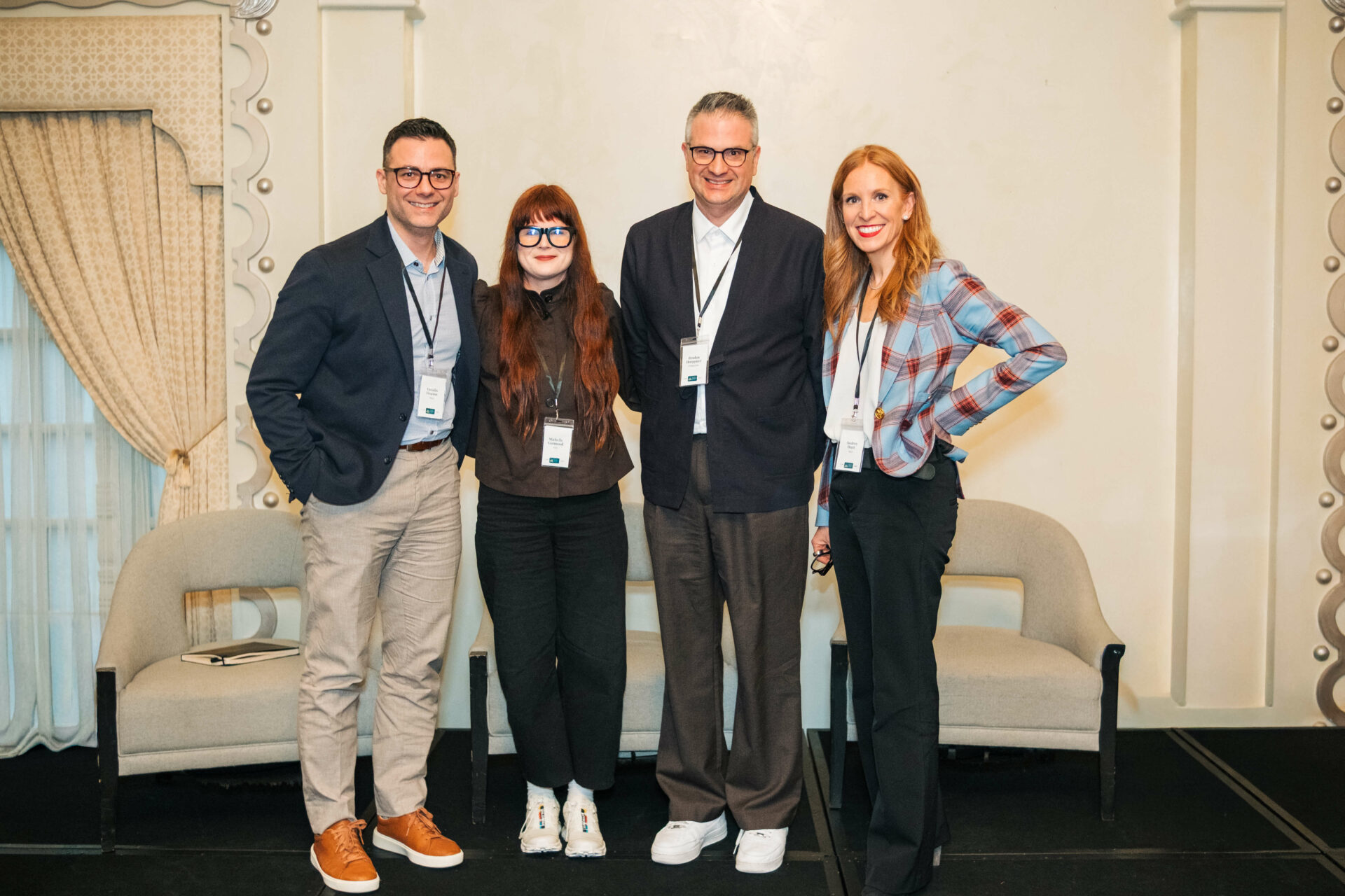 CMO panel group photo at the Vancouver C-Suite Marketing Summit.